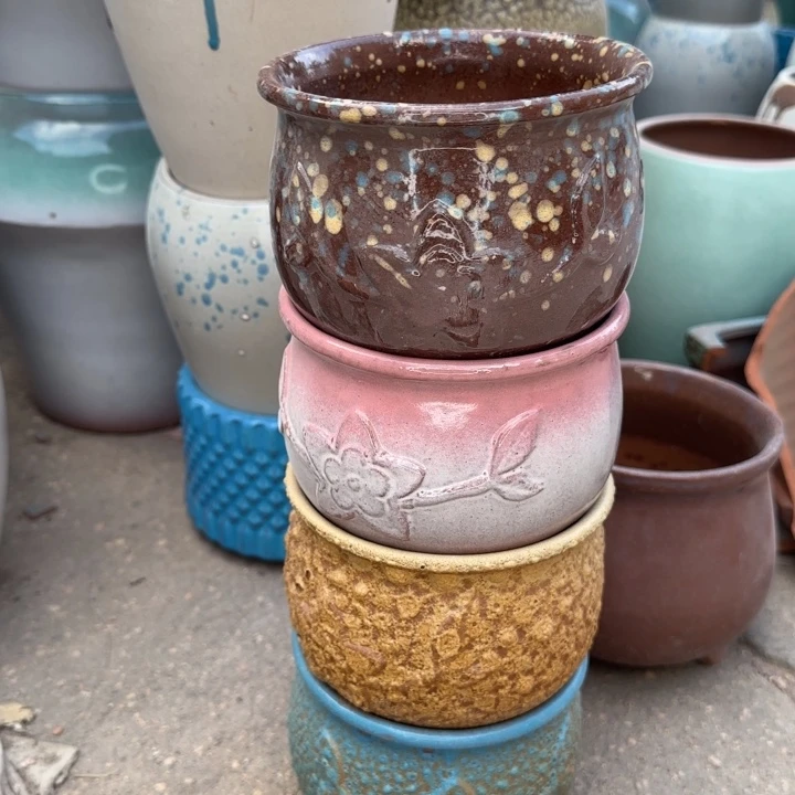 瑕疵花盆处理啦口12高10