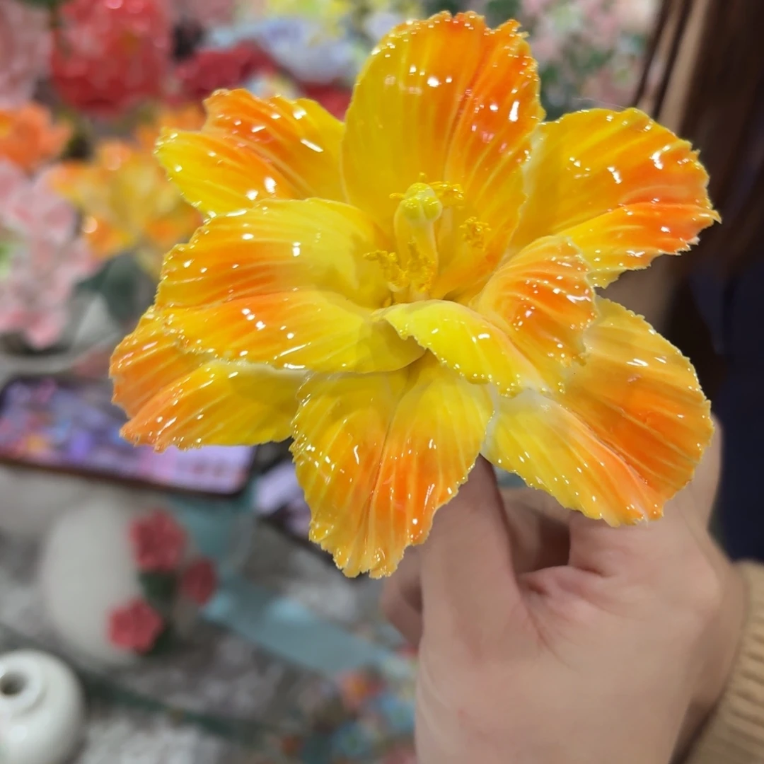 陶瓷花朵拍满20元发货，退款拉黑