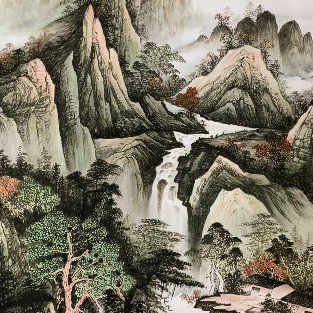 笑***天国画老师手笔手绘作品w