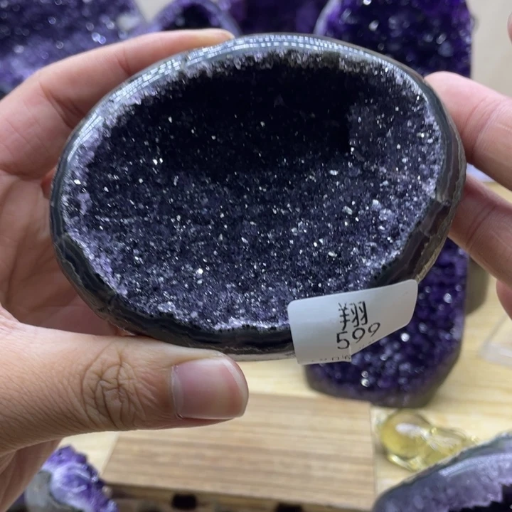 未镶嵌大型摆件（非配饰）紫晶