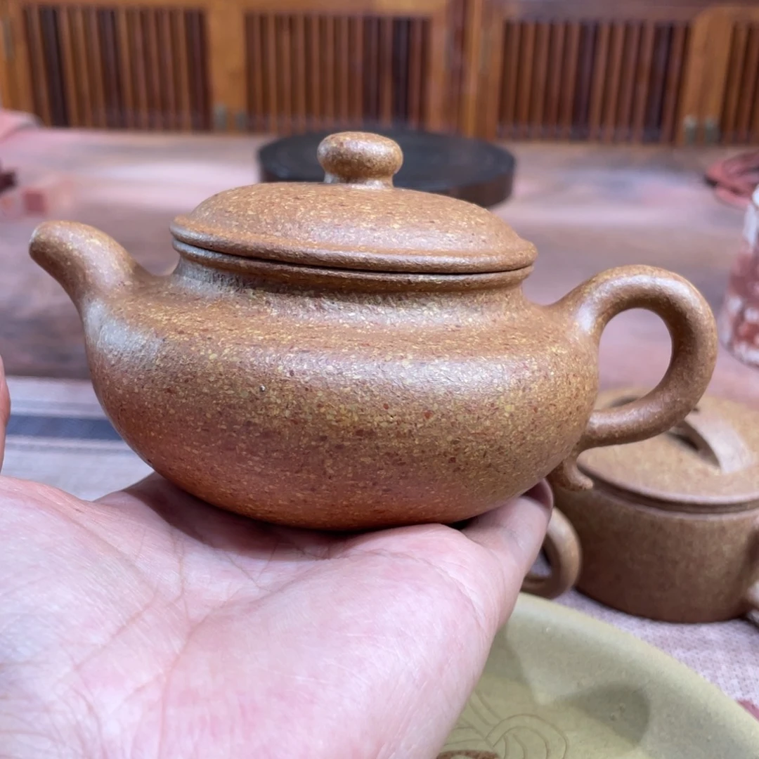 茶壶紫砂帆*宜兴紫砂原矿紫砂壶