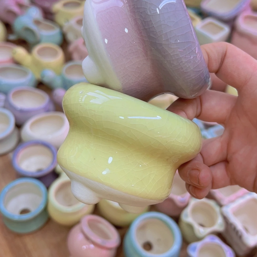 陶瓷花盆当场凑满12包邮