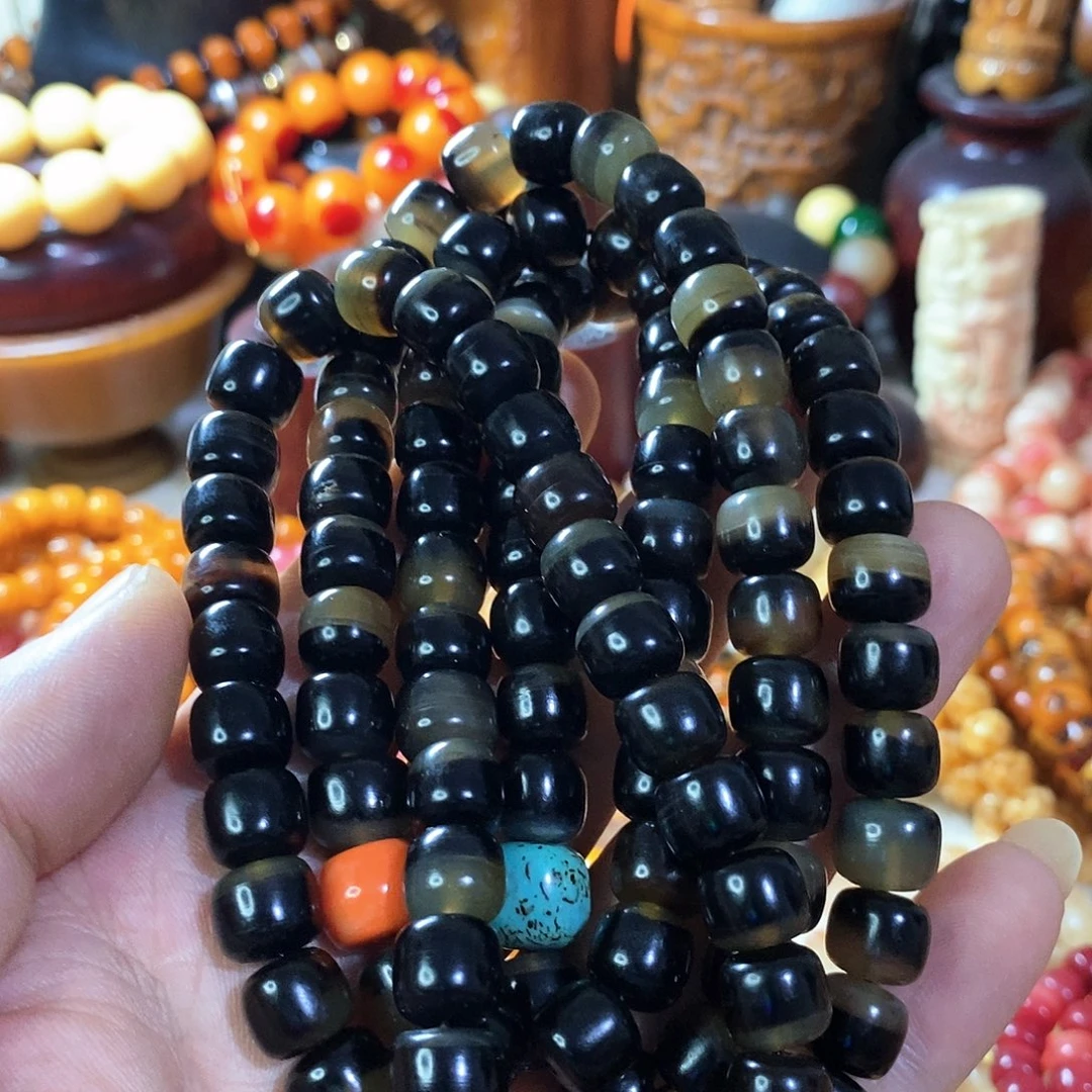 藏式风格设计108粒佛挂