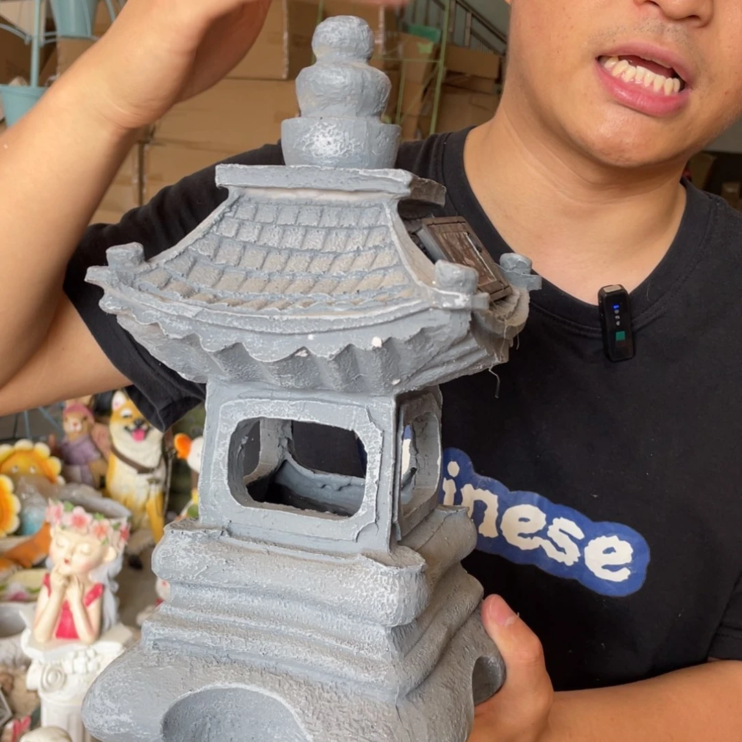 【闪购商品】陶瓷摆件小宫灯摆件