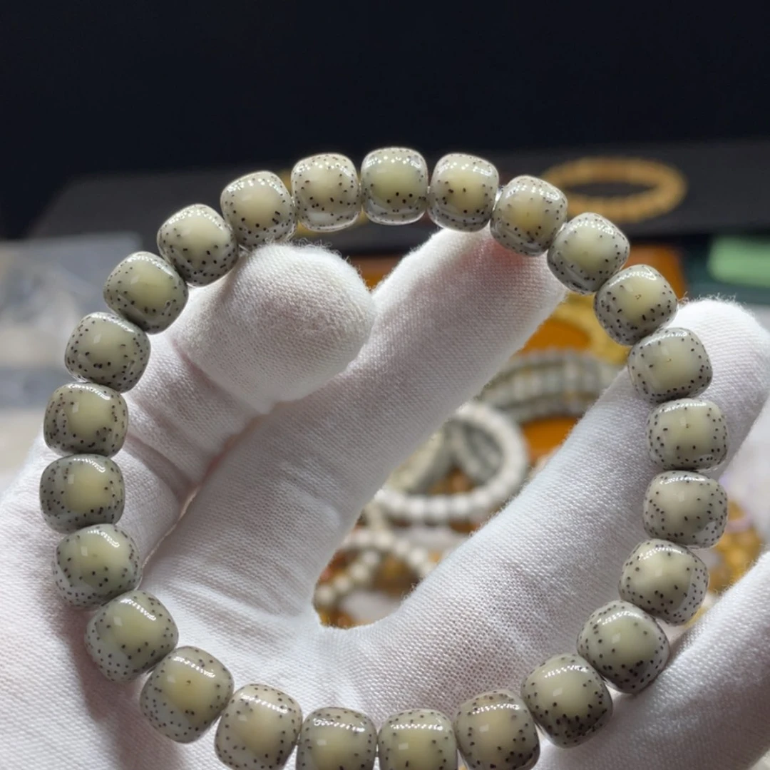 【闪购商品】手串星月菩提SS级9.5冰糖留白和老哥