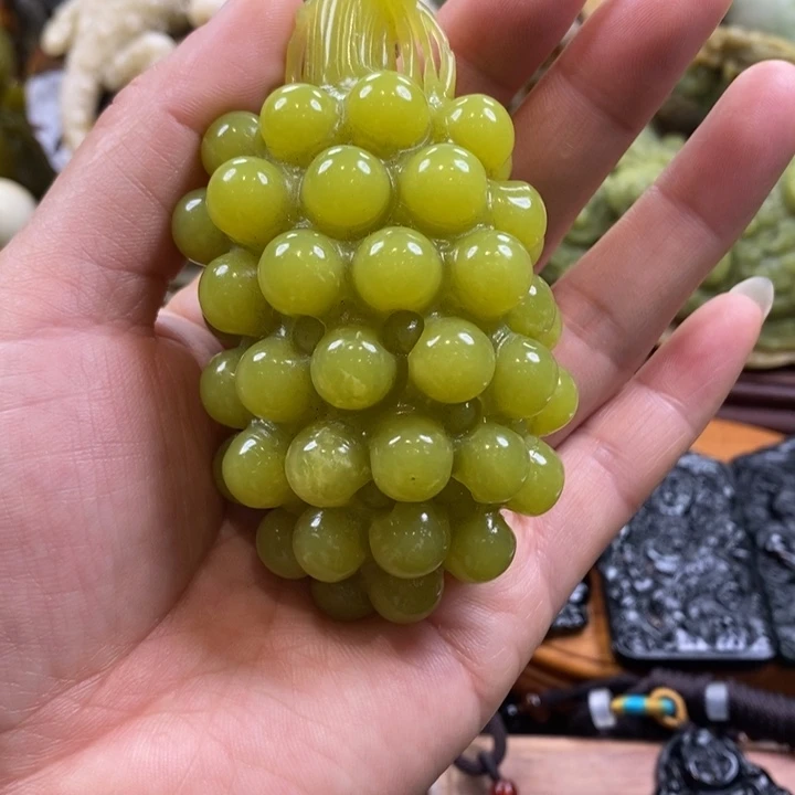 蛇纹石玉未镶嵌手把