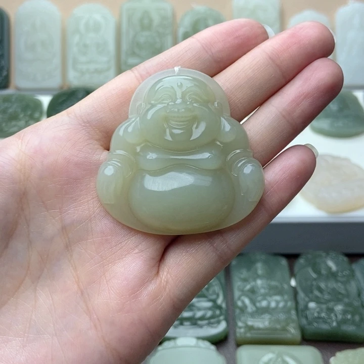 和田玉颈饰未镶嵌用****3