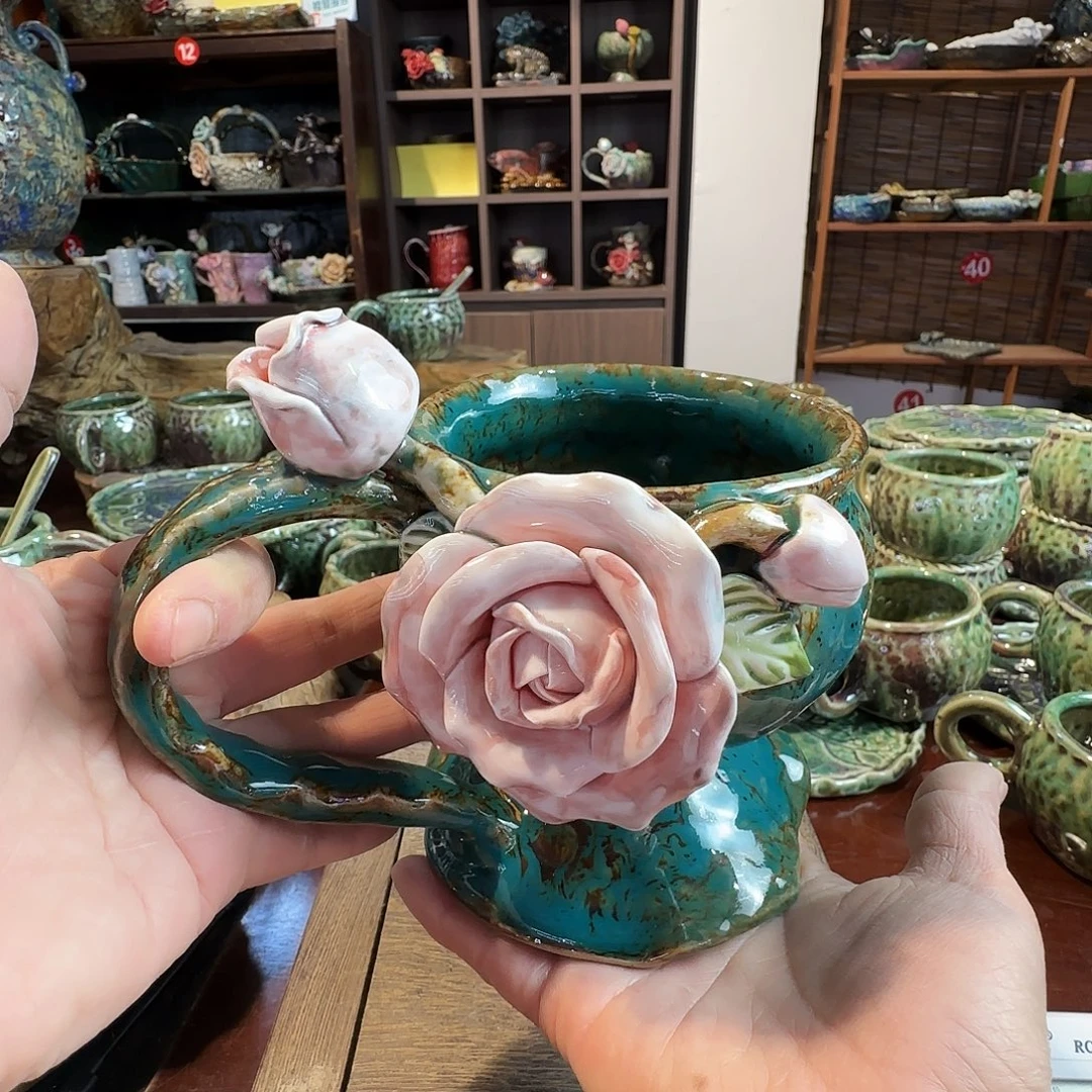 纯手工咖啡杯，餐具