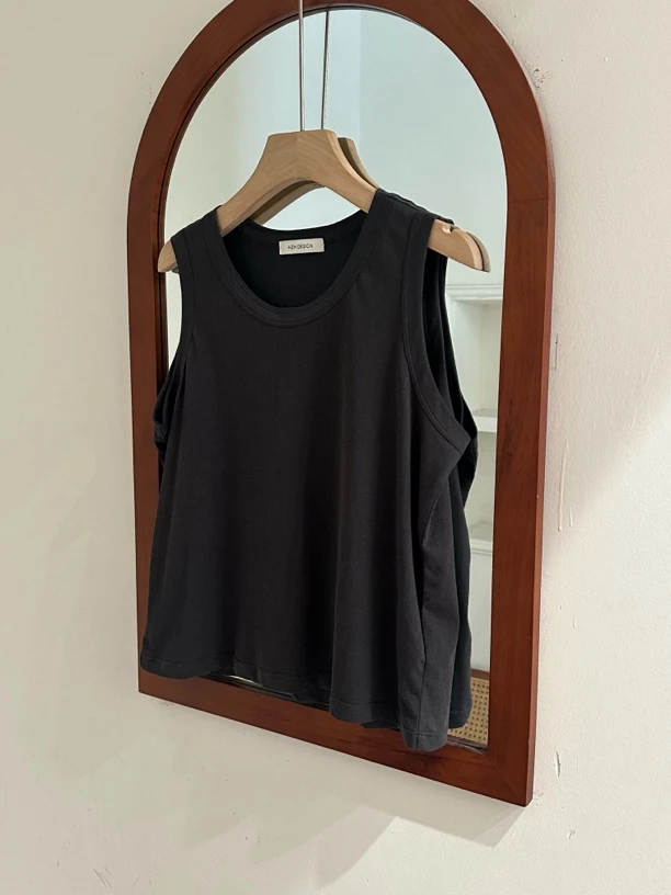 「大昕·基础百搭背心」2025夏季新款休闲基础款百搭背心