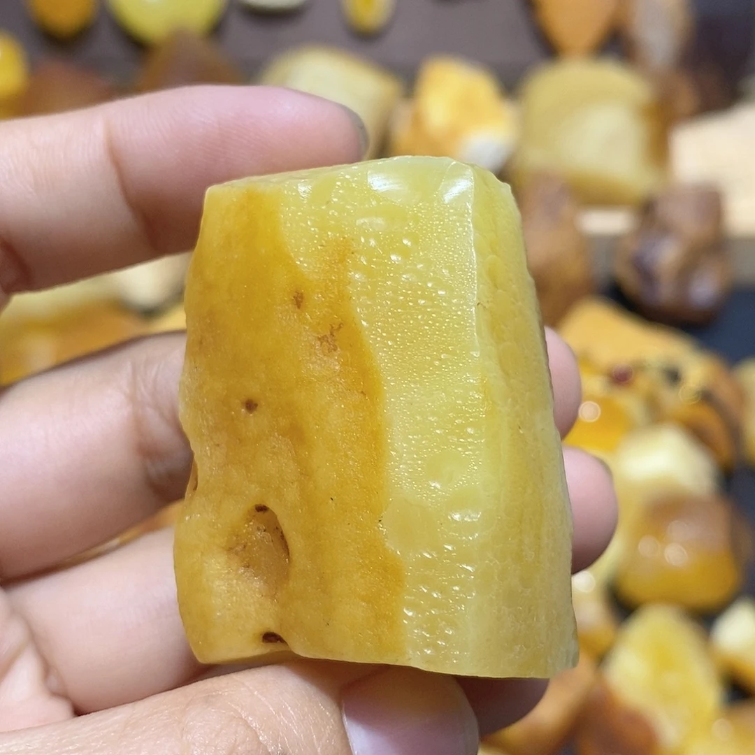 定制琥珀蜜蜡原石