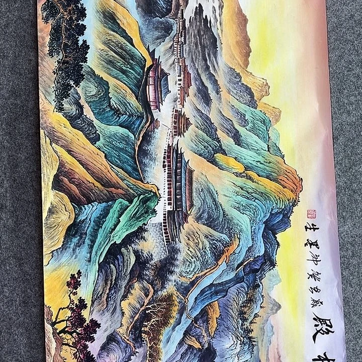 鲁岳美术艺术作品2