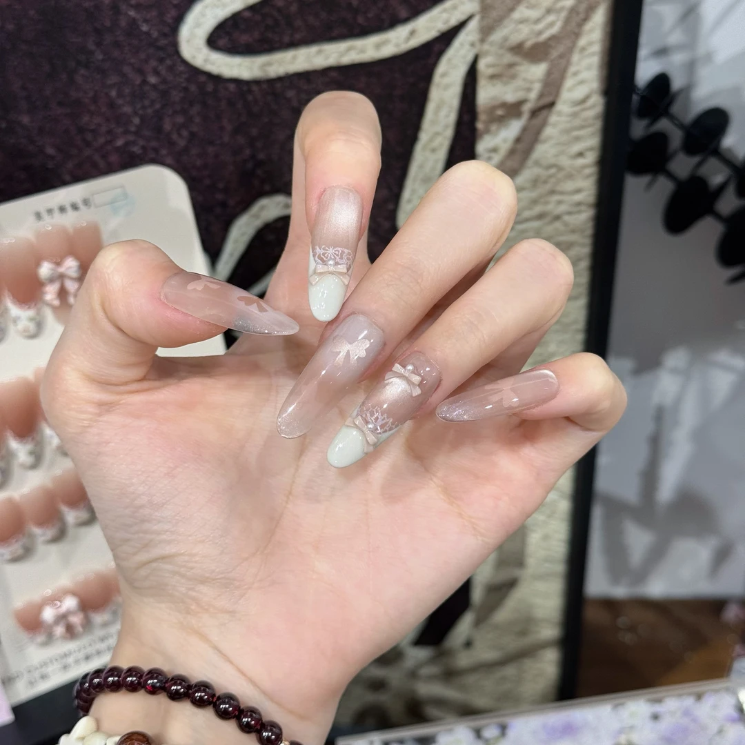 丹蜜琳【白开水】 模具设计款 纯手工轻奢高级订制穿戴甲