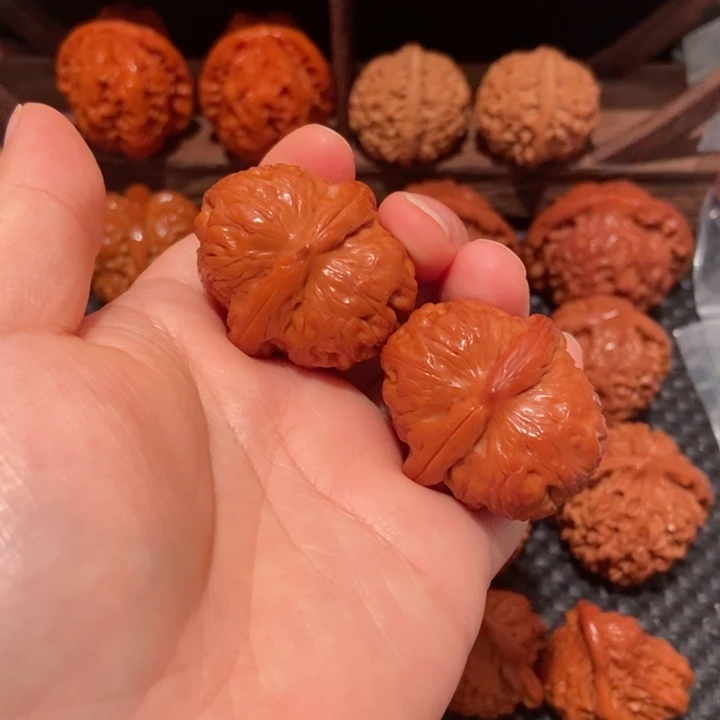 把件文玩核桃37.4尺寸元宝1293