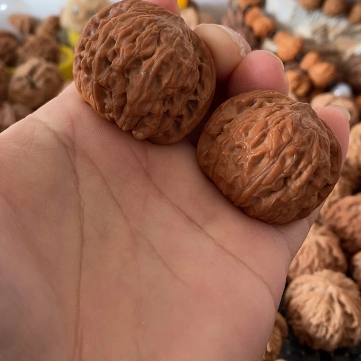 吊坠文玩核桃老树磨盘狮子头