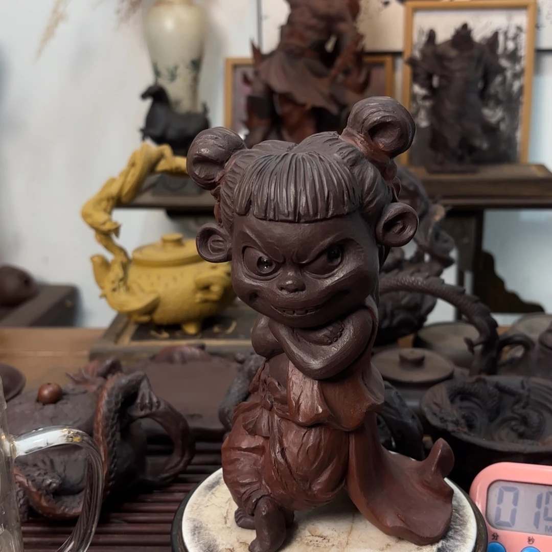 紫砂茶宠一****心。。。。。？？？？