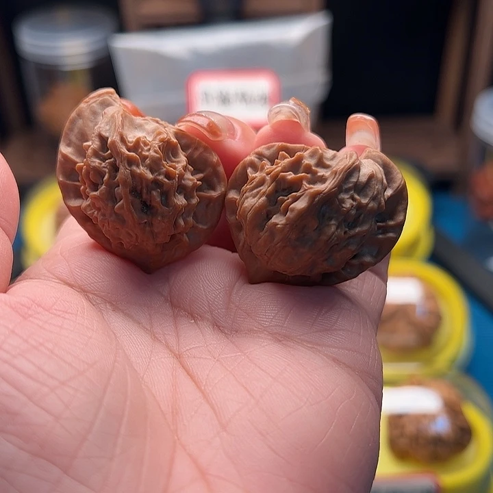 吊坠文玩核桃图图天残脚 微修