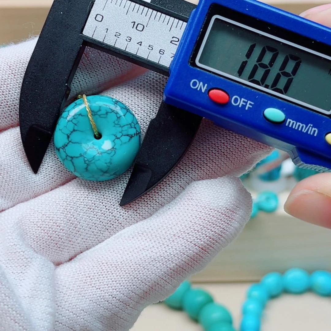 绿松石未镶嵌面包圈