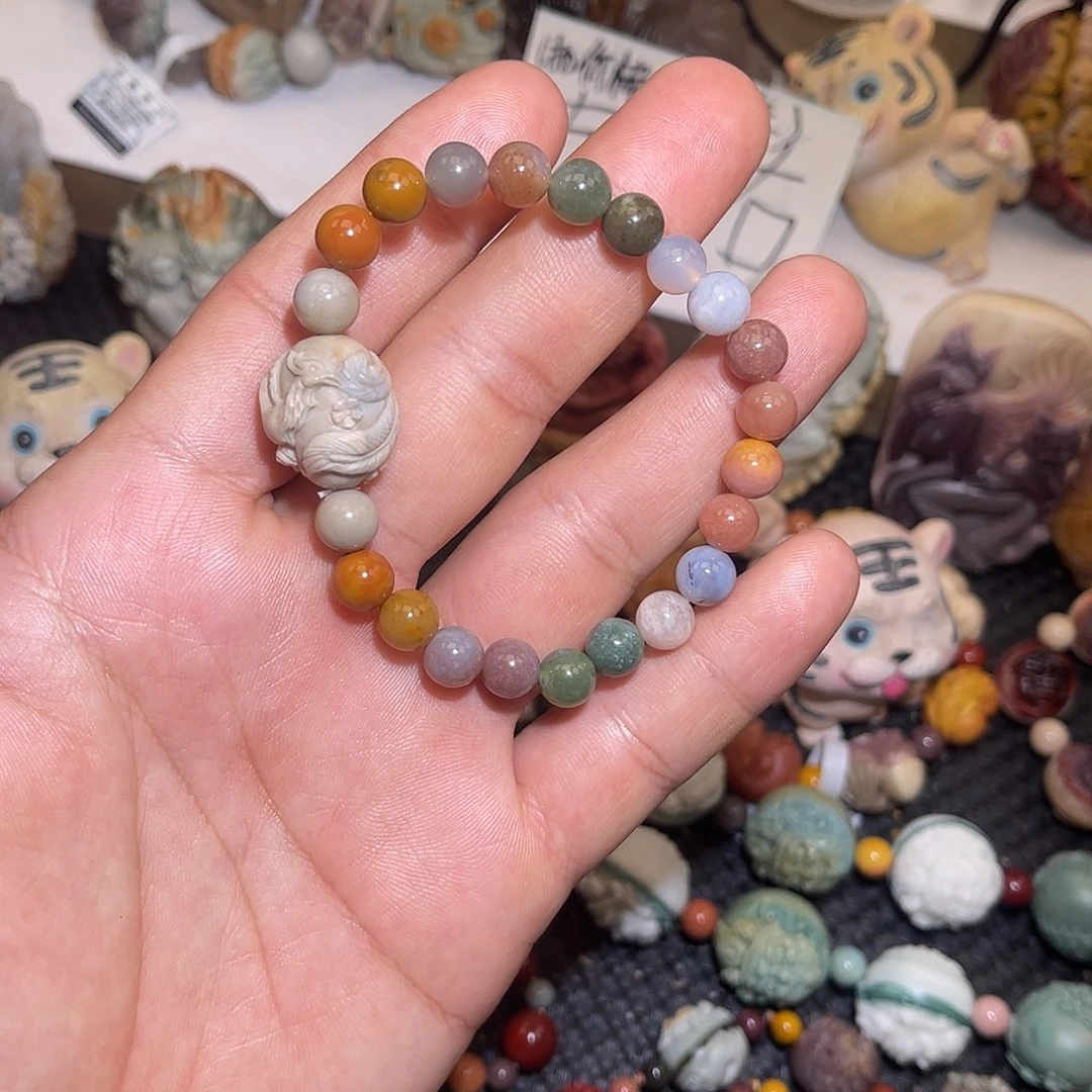 未镶嵌手串石英质玉