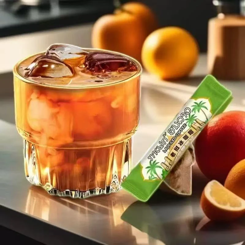 小粒老挝冰咖啡美式速溶三合一