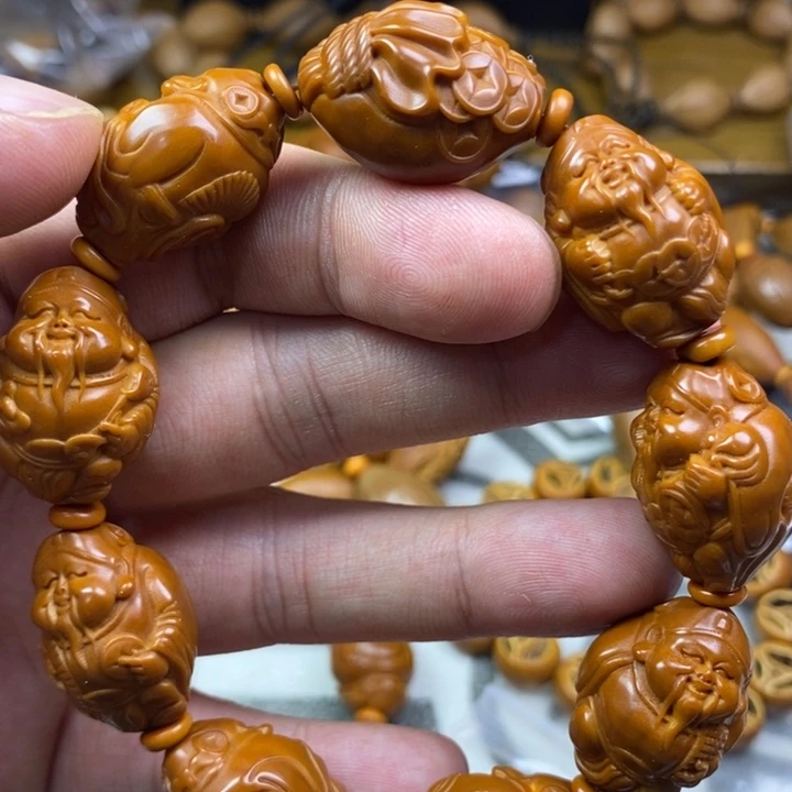 橄榄核手串/手链橄榄核雕工艺手串