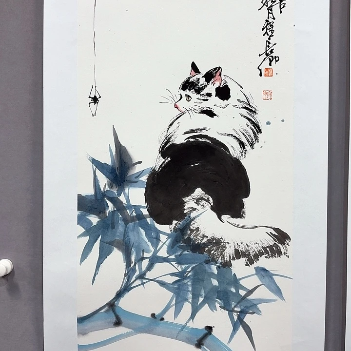 国画亲笔手绘放心去藏