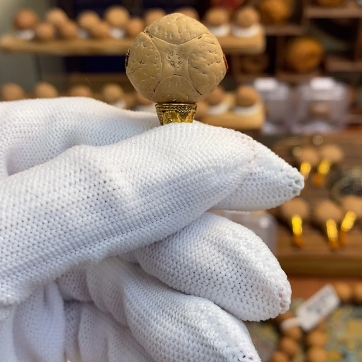 凤眼菩提吊坠21.5麒麟三通