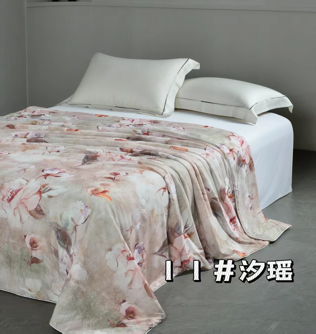 【汐瑶】水光被-凉感更翻倍锦氨凉感纱冰凉夏凉被水润丝滑