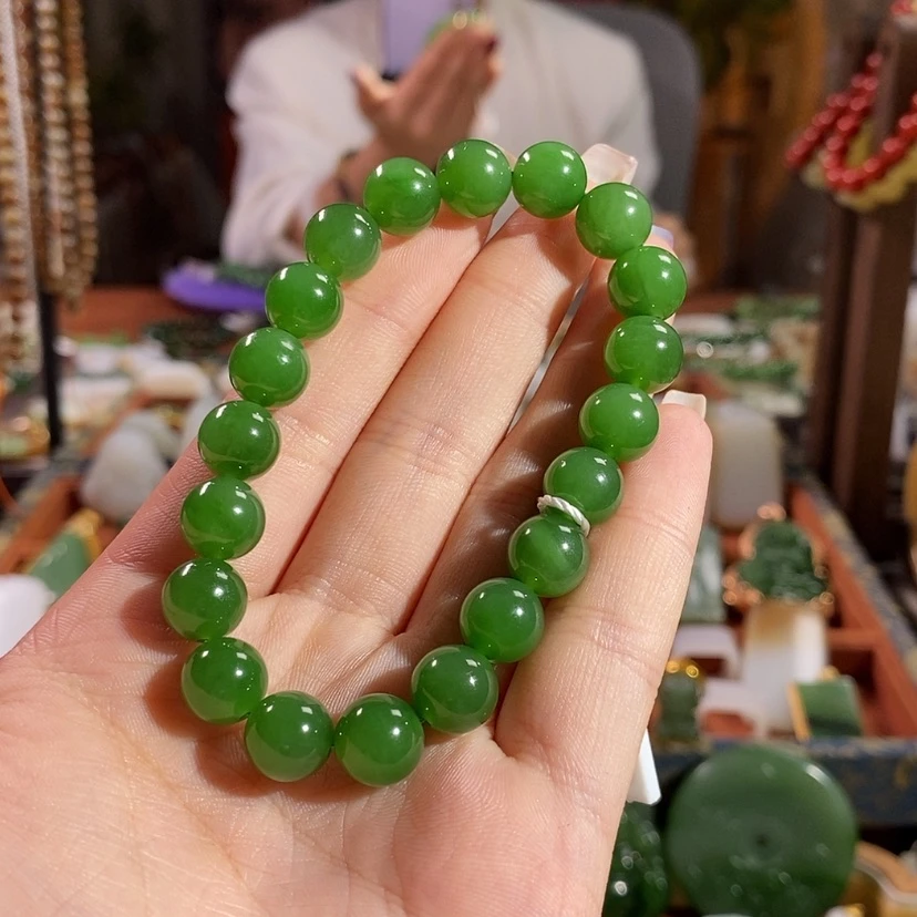 【闪购商品】未镶嵌手串和田玉土*