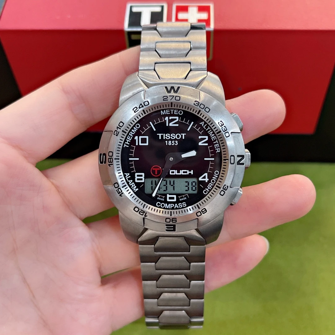 99新 Tissot/天梭 腾智触屏单表/男士石英40mm/公价7150