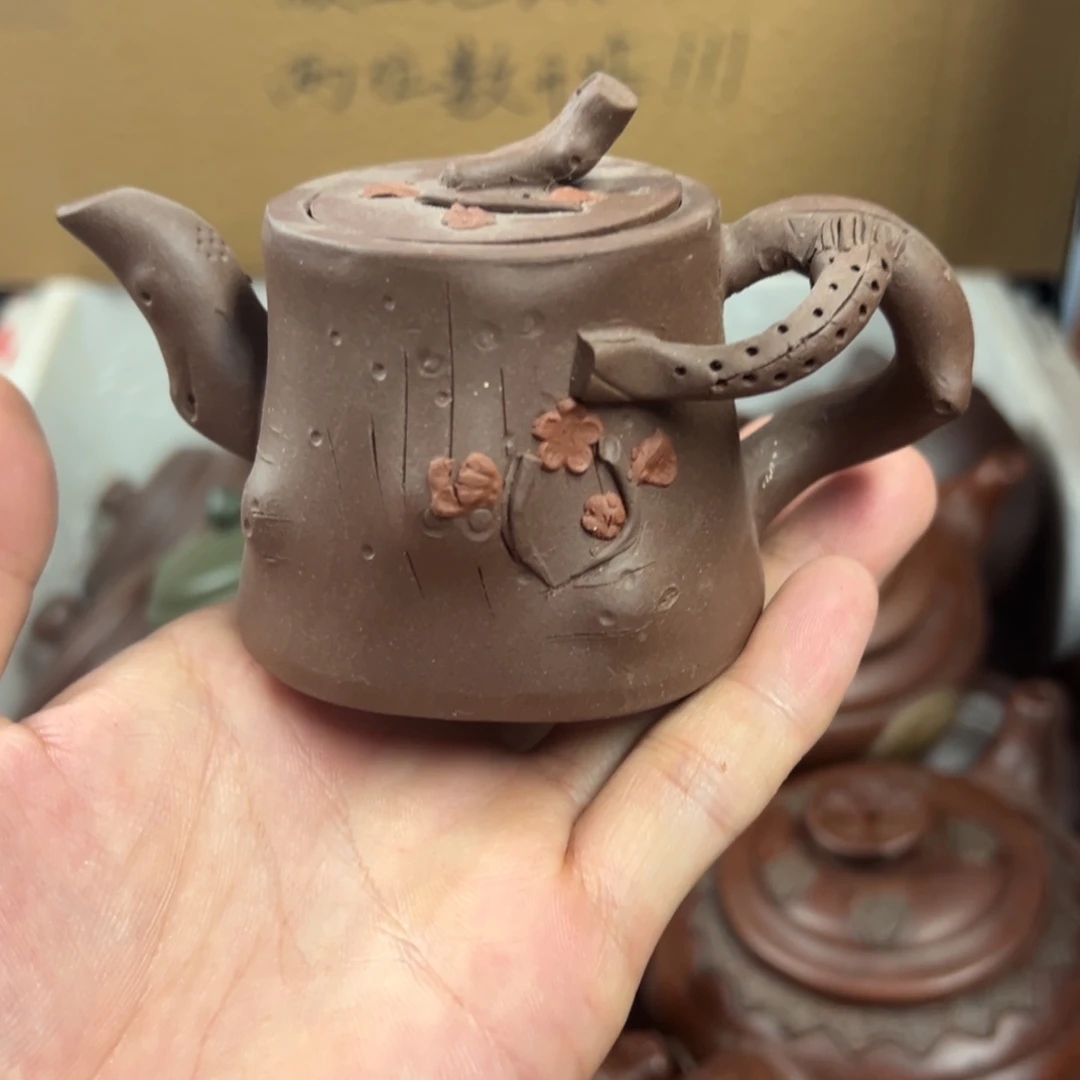 紫砂茶壶宜兴原矿紫砂壶150毫升容量