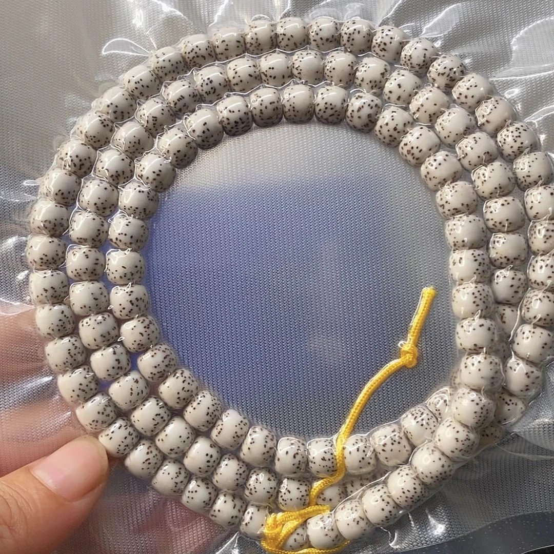 星月菩提吊坠A17原白河豚8*7长