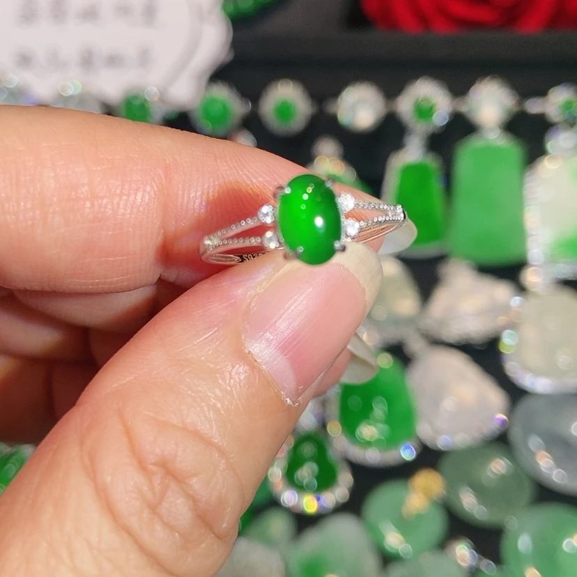 【闪购商品】未镶嵌戒指翡翠天然翡翠