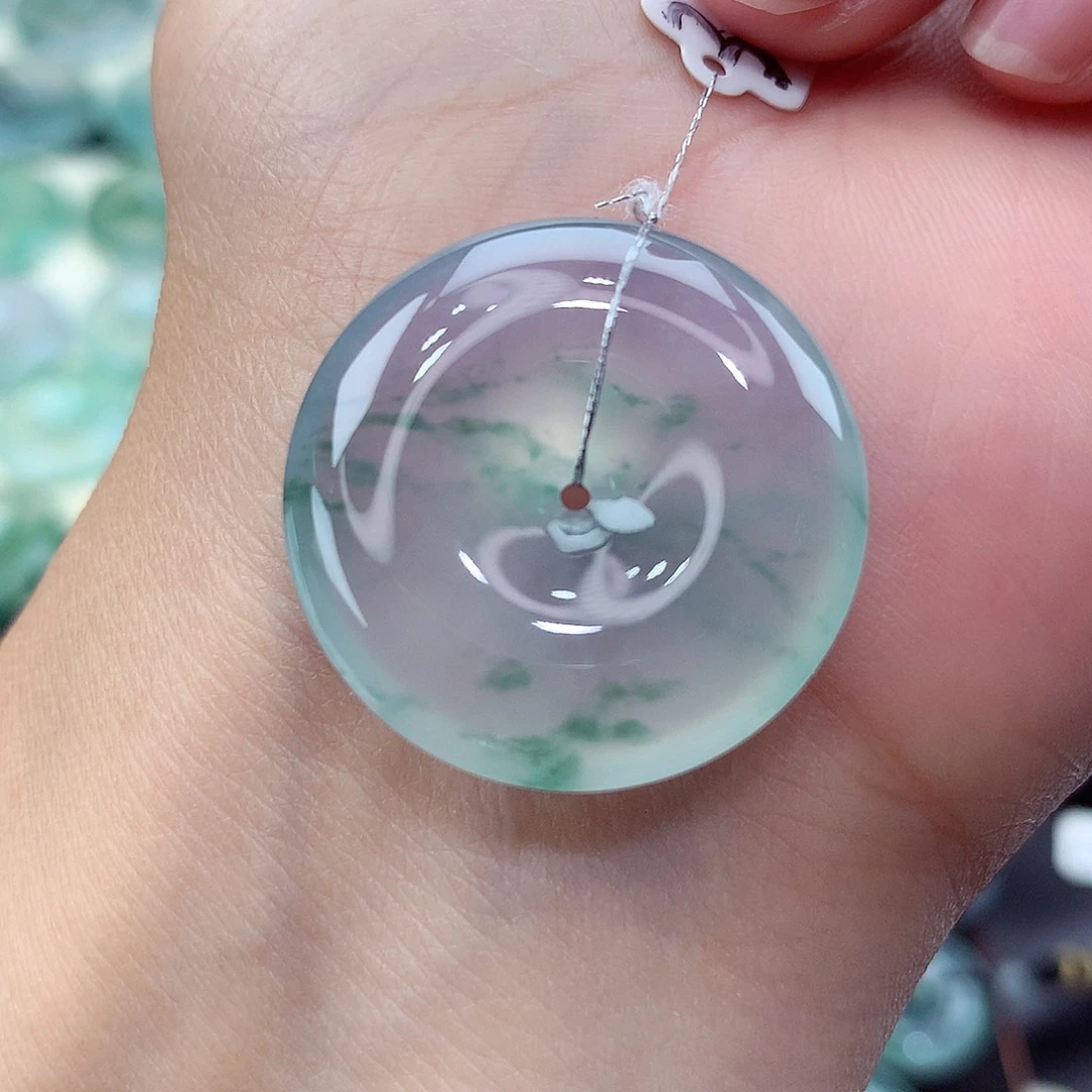 颈饰未镶嵌翡翠编号2尺寸26.4-5.7