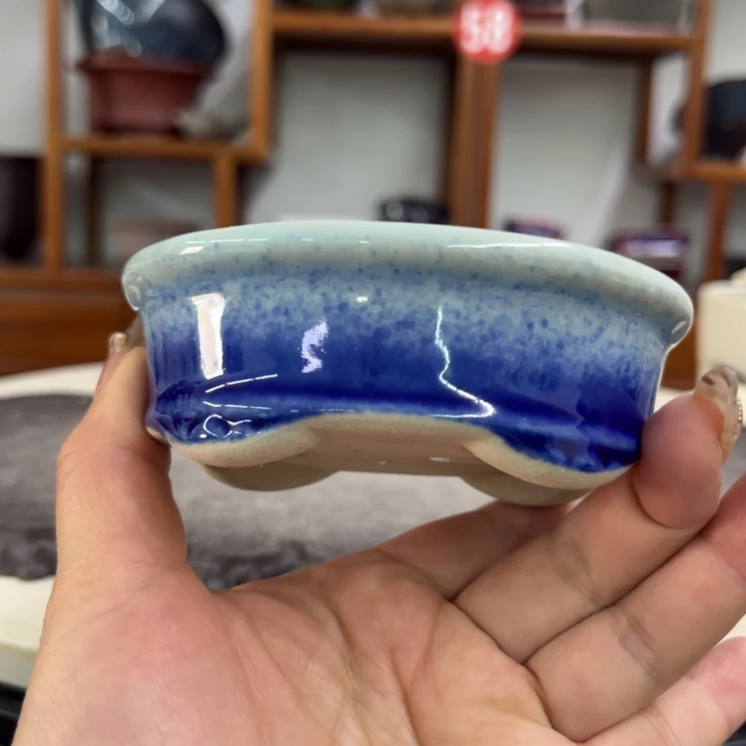 紫砂花盆瑕疵3.5-10-8。。。