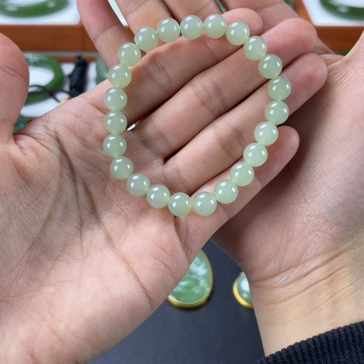 未镶嵌和田玉手链睿*