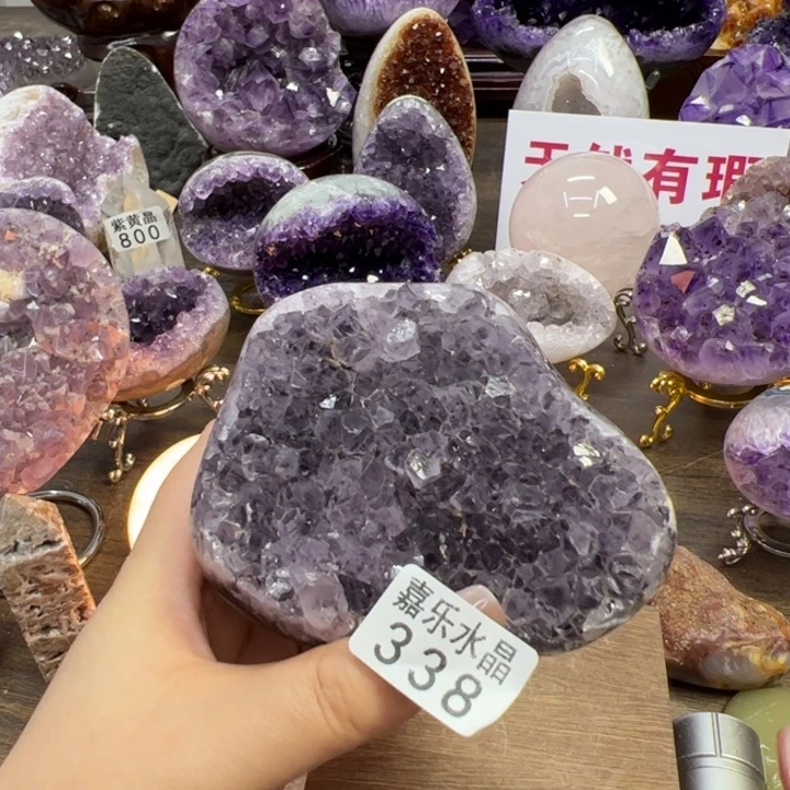 未镶嵌紫晶大型摆件（非配饰）338