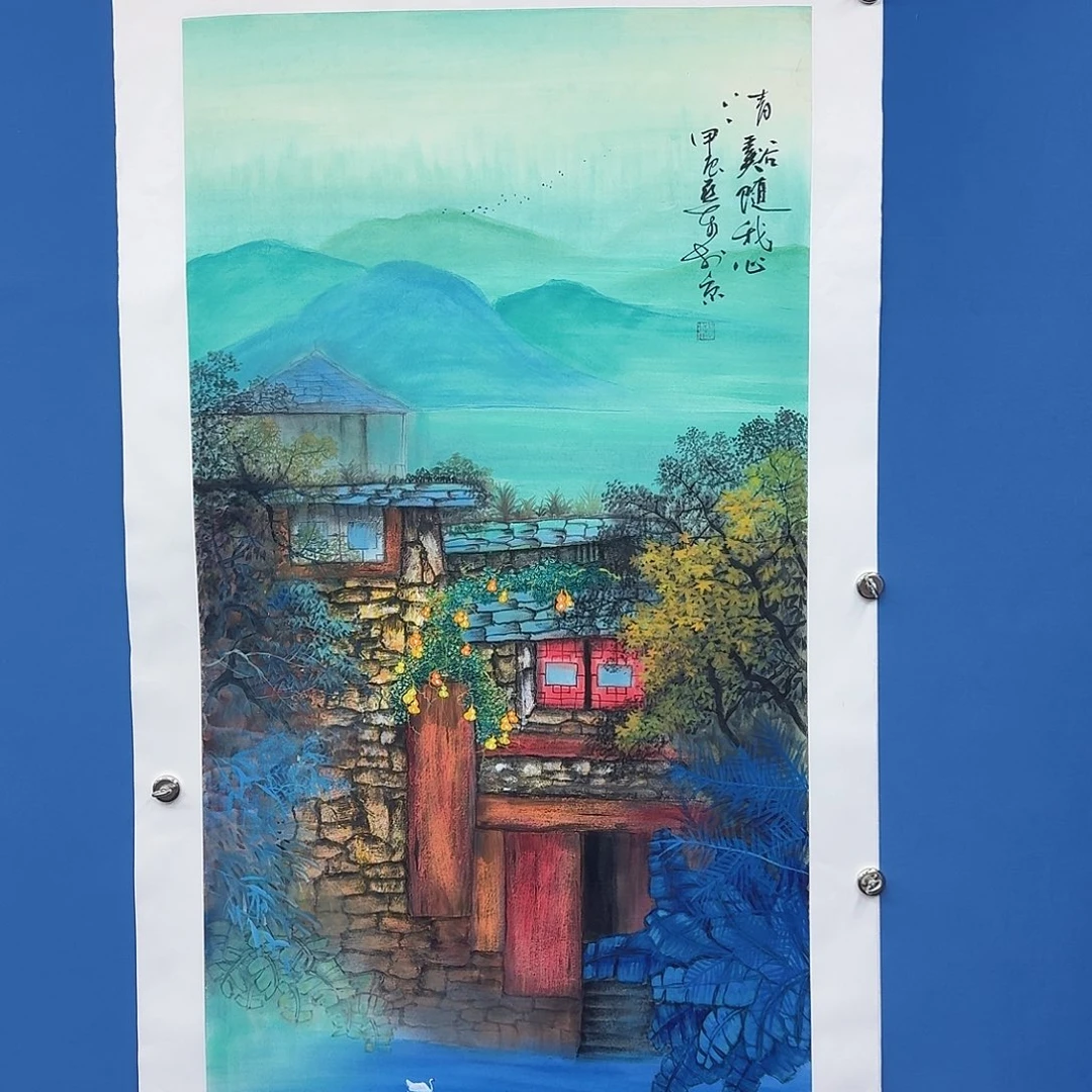 国画多次参加国内外重大国际