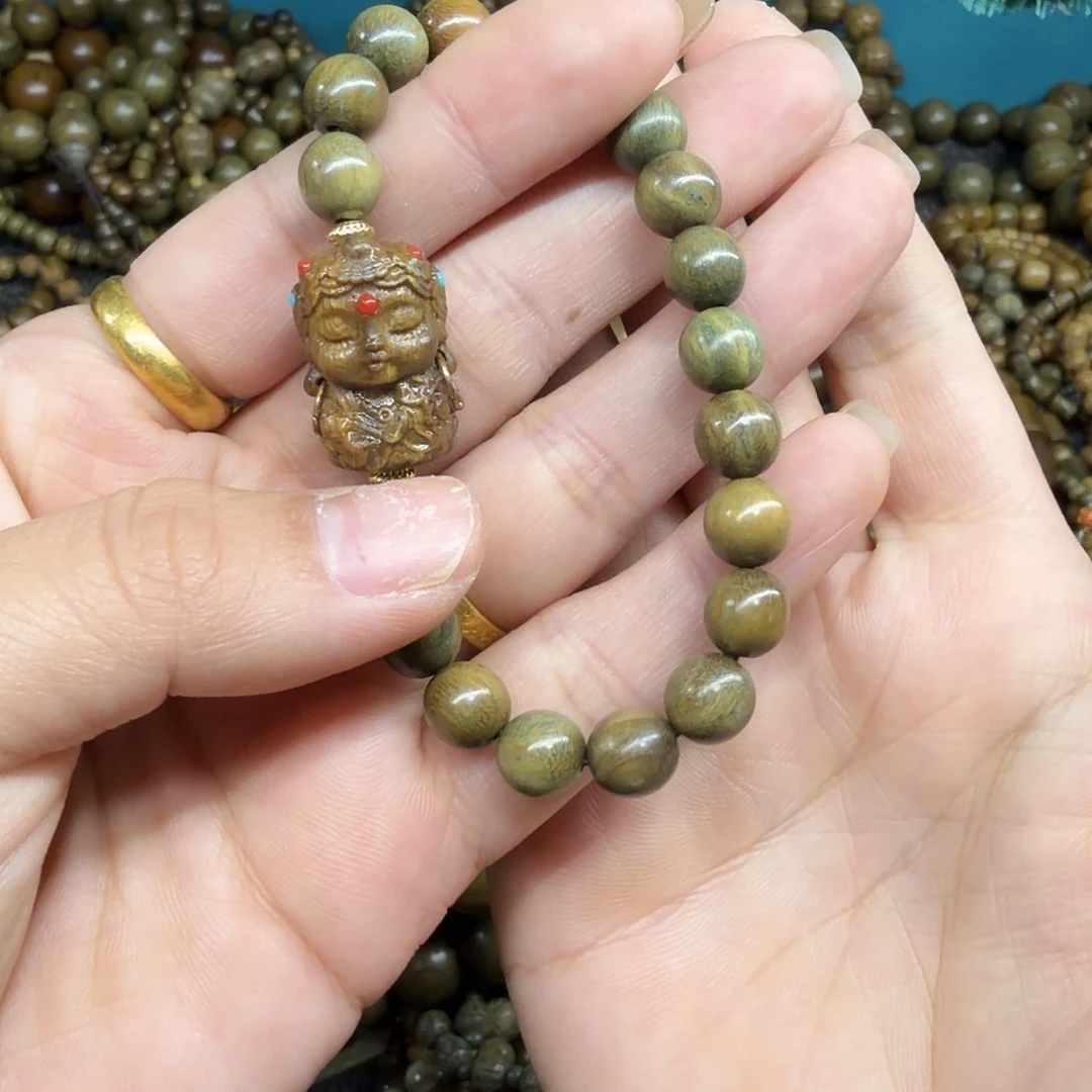 维腊木（绿檀）手串/手链