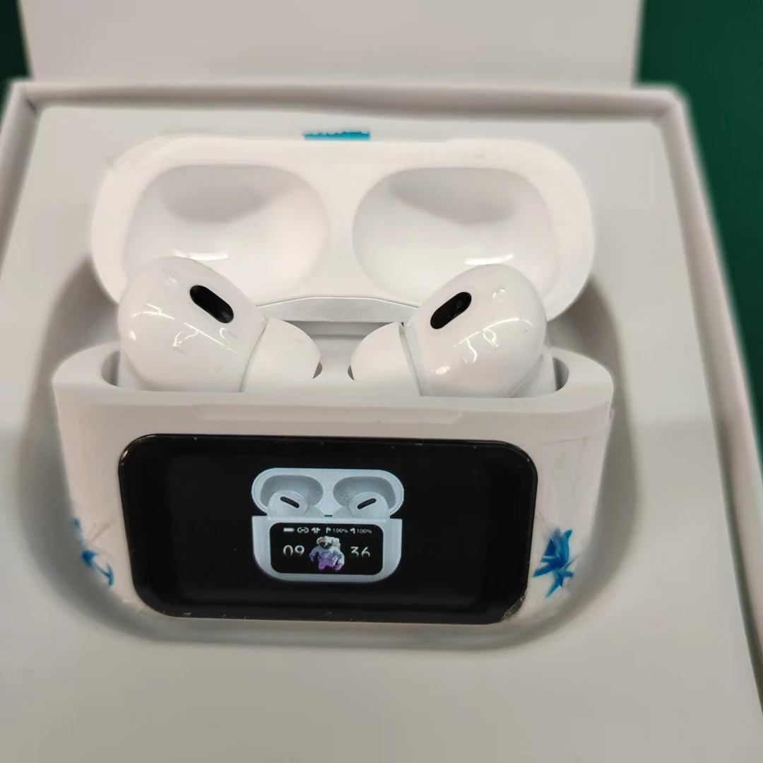 2025新款智能彩屏蓝牙耳机高音质主动降噪适用苹果安卓通用长续航