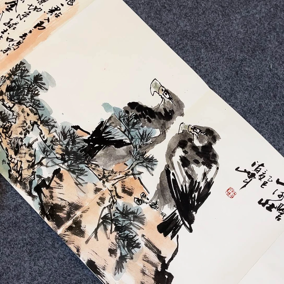 国画闲**拾国画作品欣赏