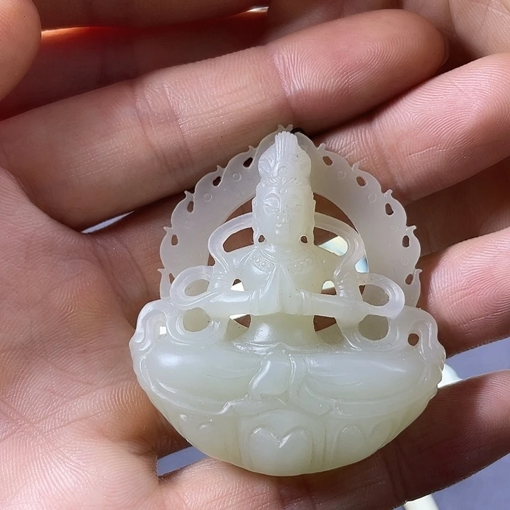 和田玉（糖玉）未镶嵌颈饰