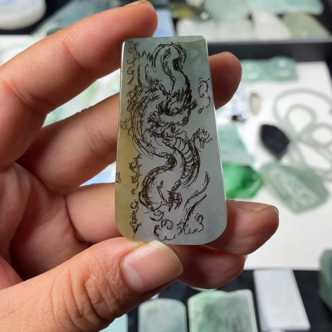 翡翠未镶嵌颈饰包工包料