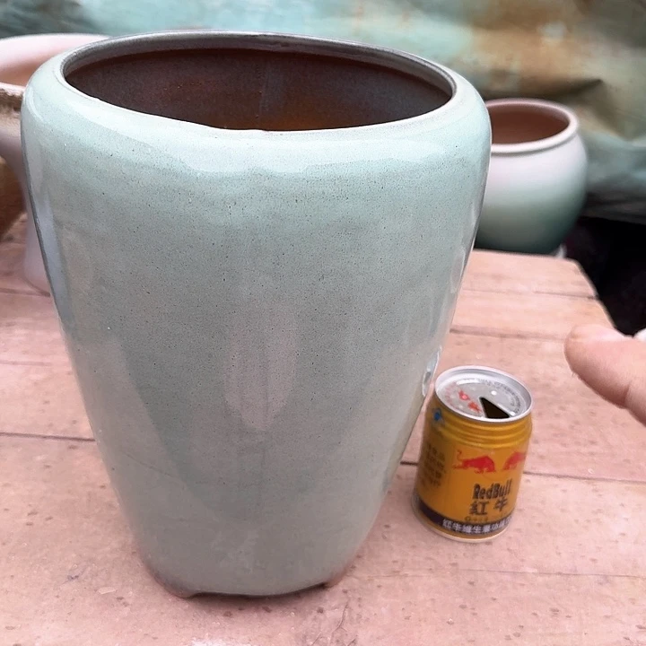 红陶微瑕花盆处理来了