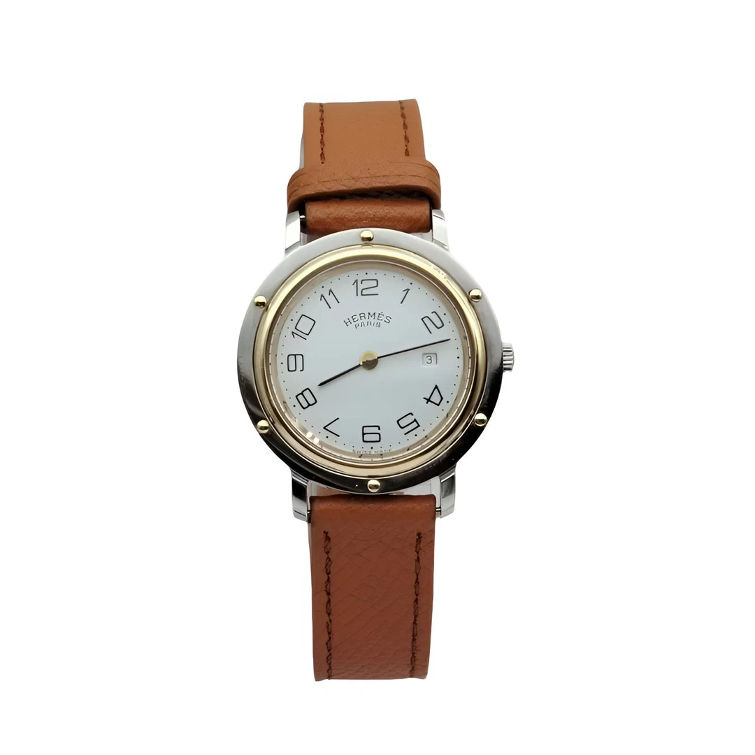 95新 Hermes/爱马仕 爱马仕石英女表x/表径30/
