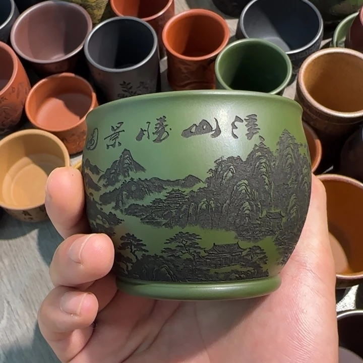茶杯紫砂全手工制作工艺