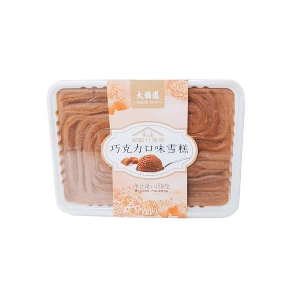 大桥道家庭分享装雪糕巧克力味450g