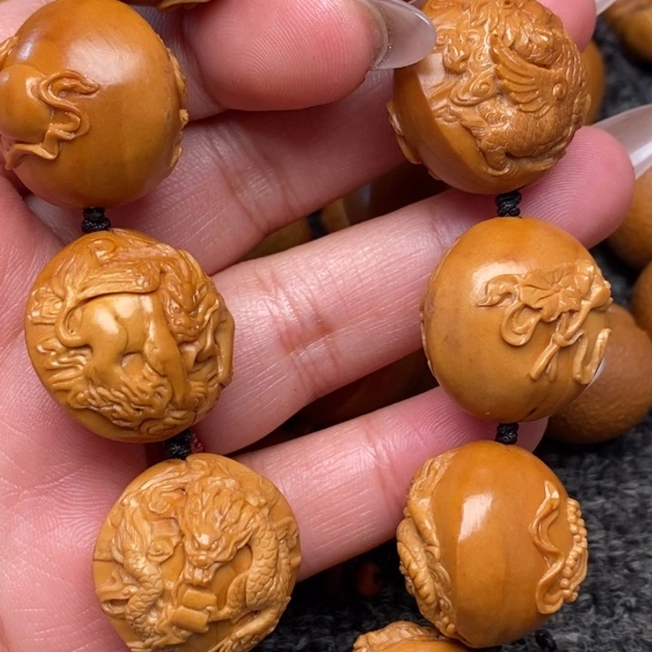 橄榄核手串N****k可怜咯卢卡库扣了