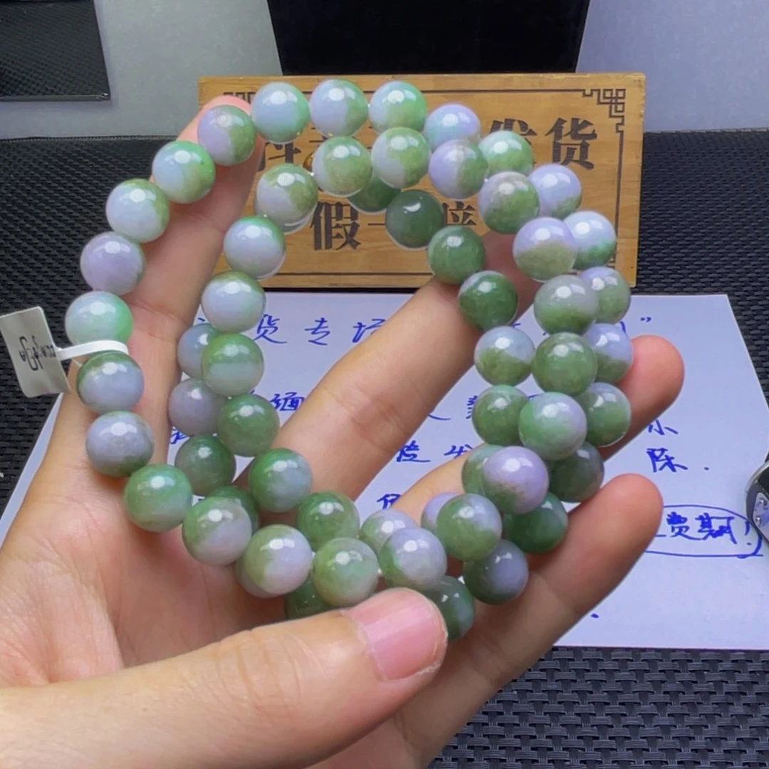 未镶嵌定制翡翠珠链