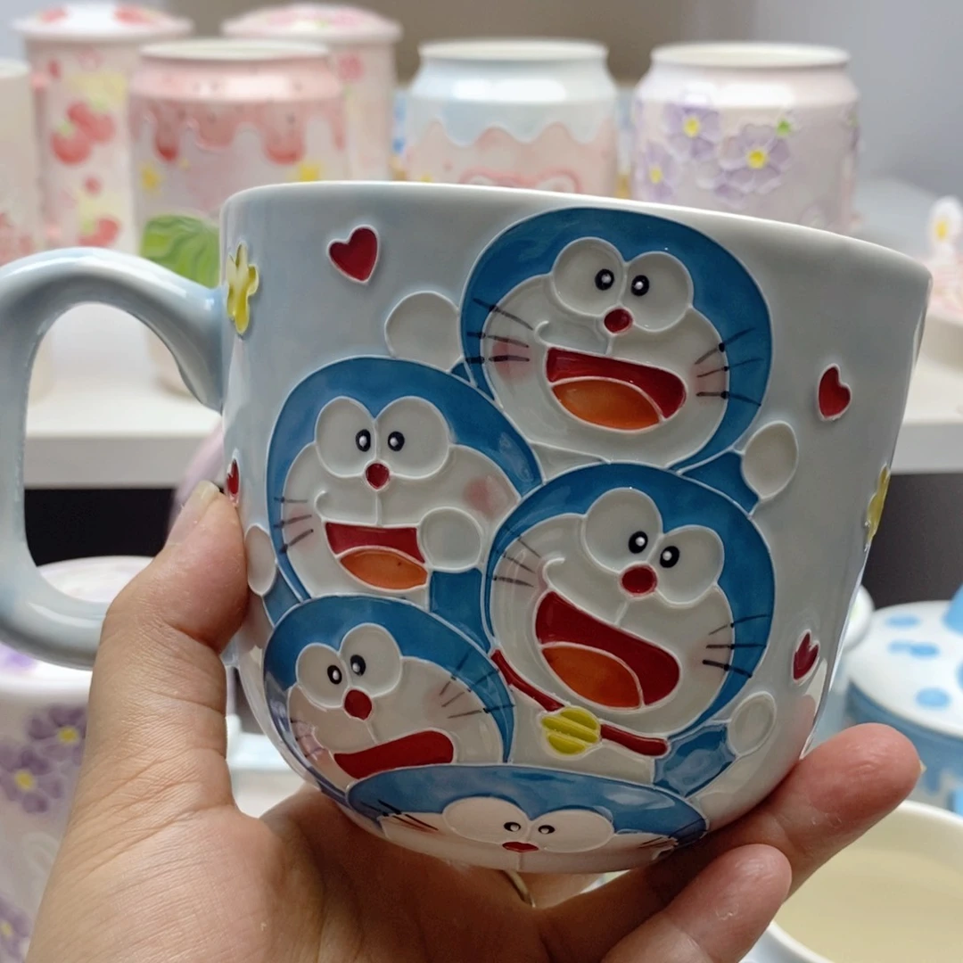 手绘手工制作陶瓷微瑕349