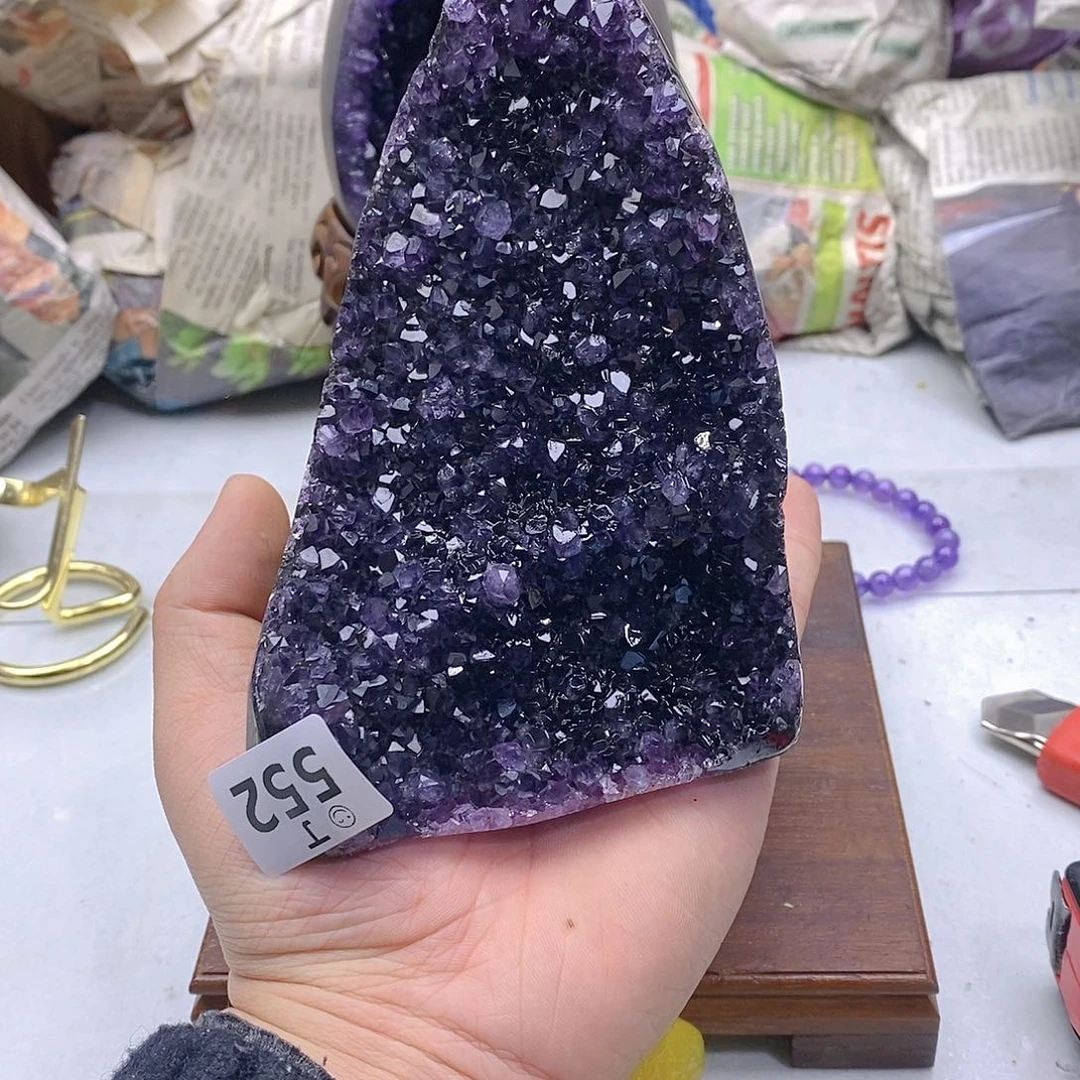 紫晶大型摆件（非配饰）未镶嵌